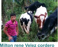 Milton rene Velez cordero